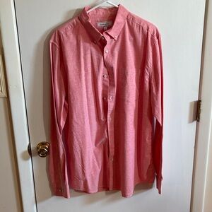 Crown & Ivy Men's Pink Button-Down Shirt